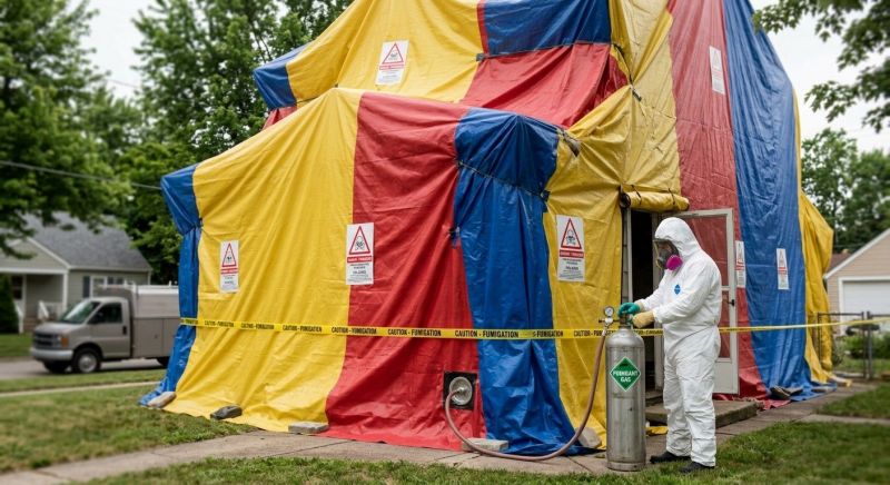 Tent Fumigation in Ann Arbor, MI